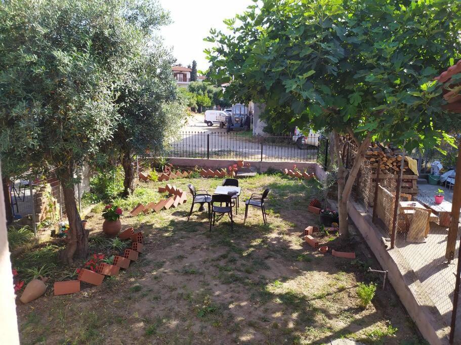 Renovated Apartment 300M From The Sea Ierissos Bagian luar foto